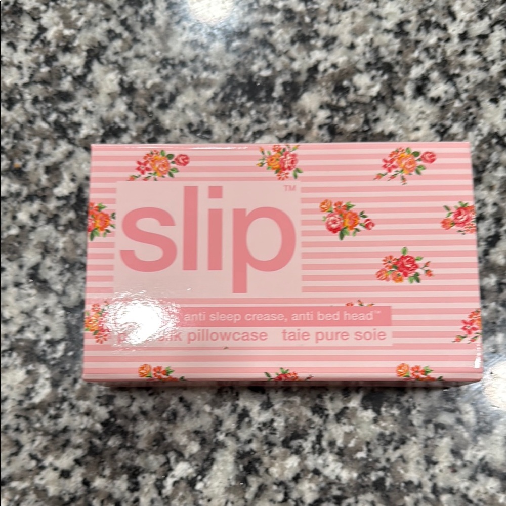Slip Skincare Pink and Orange Floral Box